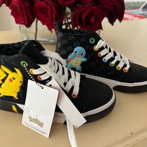 Brand New GROUND UP Pokemon size 2 high top sneakers